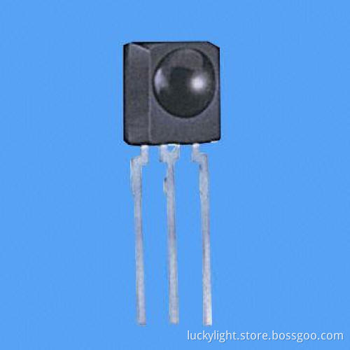 Infrared Remote-control Receiver Module, Compatible with TTL and CMOS, Low-power Consumption